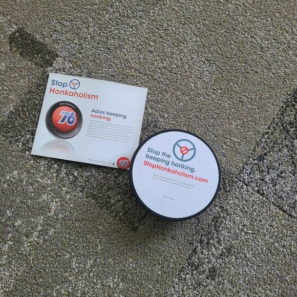 Union 76 Gas Station Honk Suppressor Squeak Toy - Picture 3 of 4